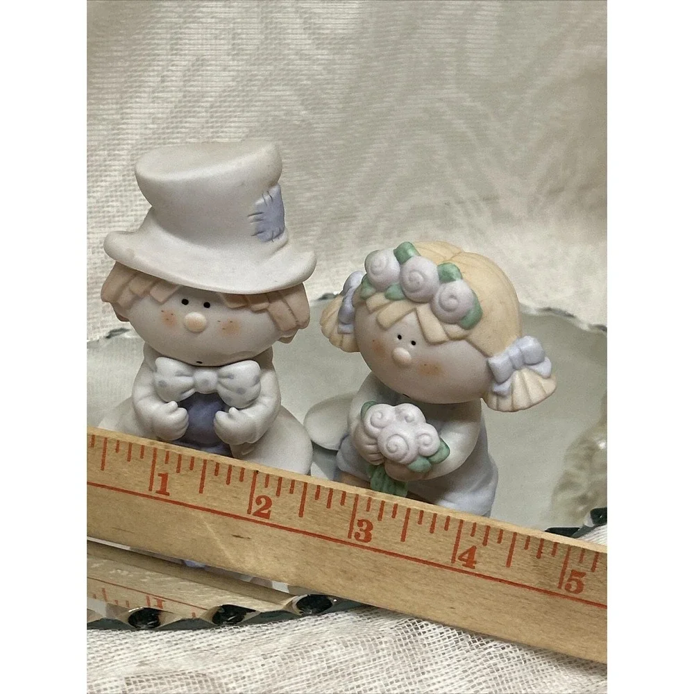 Hand Painted bumpkins bisque